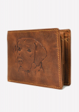Vintage Scheintasche 2tlg. Dog Leder
